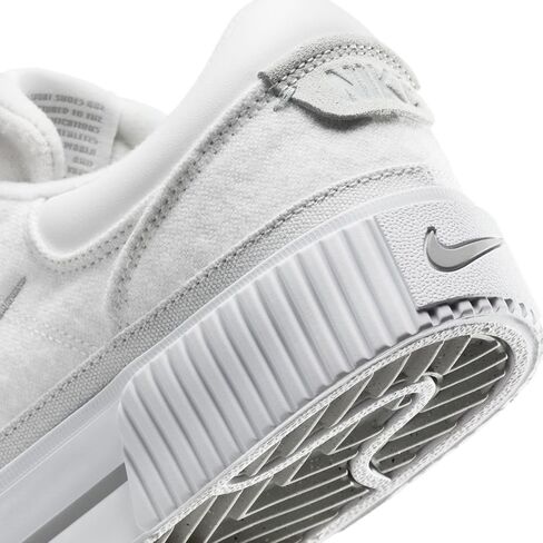 Nike Court Legacy Lift Women's Shoes (FZ2606-100, Summit White/White/Phantom/Light) Size 12 in Saudi Arabia