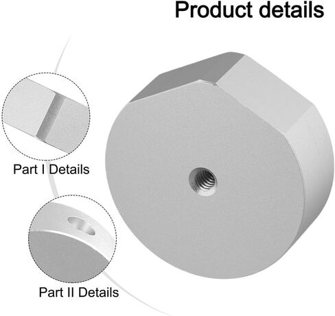 ل starlink mini g14 محول التثبيت المتوافق من الألومنيوم لاستقرار ترايبود (الفضة) in Kuwait
