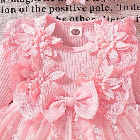 Baby Girl Lace Bodysuit Dress in Saudi Arabia