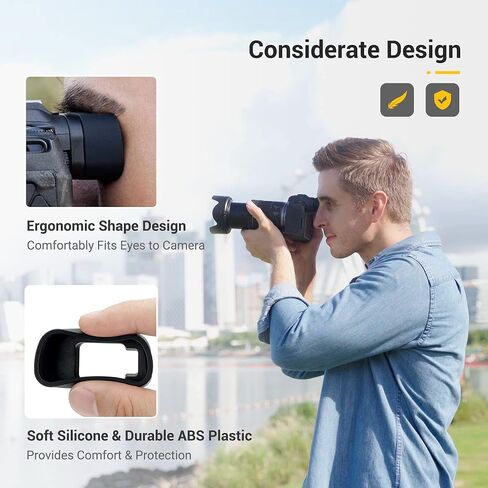 eyecup + ooler kit ： eyecup camera for eos r8 rp مع طقم مبرد الكاميرا مع بطارية مغناطيسية قابلة لإعادة الشحن in Saudi Arabia