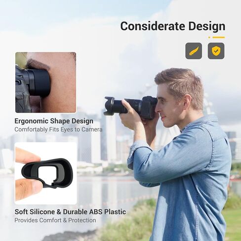 Eyecup + Cooler Kit：EOS R6 Mark II R6 R5 R5C Eyecup with Camera Cooler Kit with Magnetic Rechargeable Battery in Saudi Arabia