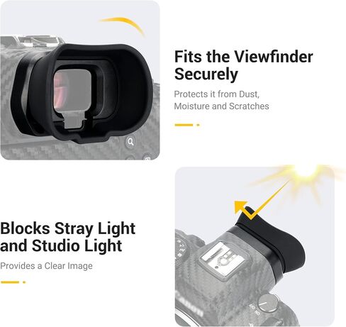 Eyecup + Cooler Kit：EOS R6 Mark II R6 R5 R5C Eyecup with Camera Cooler Kit with Magnetic Rechargeable Battery in Saudi Arabia