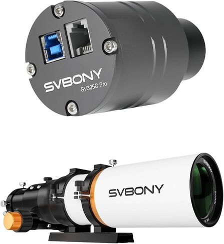تلسكوب SVBony SV503 مع تسطيح حقل مدمج وكاميرا تلسكوب SV305C Pro in Kuwait