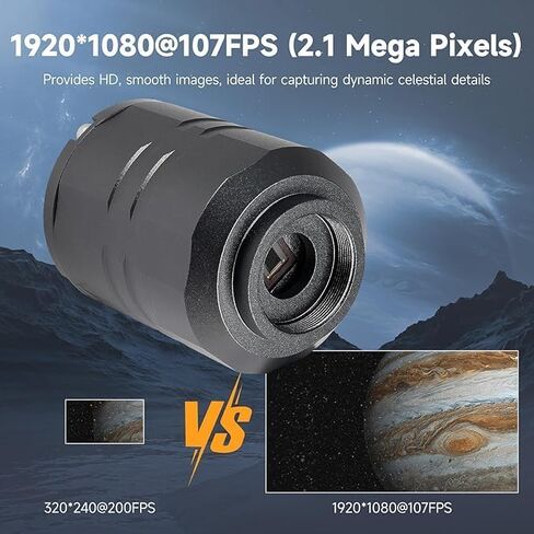 SVBONY SV193 Focal Reducer 2 Inch 0.8X Field Flattener with SV305C Pro Telescope Camera in Saudi Arabia