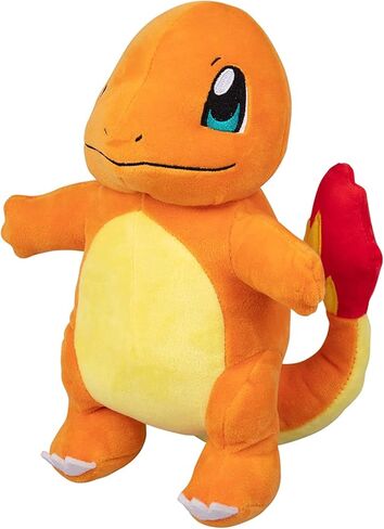 Pokémon 8" Charmander Plush - Officially Licensed - Quality & Soft Stuffed Animal Toy - Generation One - Add Charmander to Your Collection! - Great Gift for Kids, Boys, Girls & Fans of Pokemon in Saudi Arabia