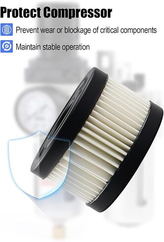 Air Compressor Filter Fit for Ingersoll-Rand 1WF72 4YW07 SS3 Compressor, Air Filter Element Replace 70243712, 2 Pcs in Saudi Arabia