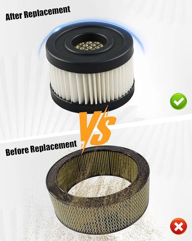 Air Compressor Filter Fit for Ingersoll-Rand 1WF72 4YW07 SS3 Compressor, Air Filter Element Replace 70243712, 2 Pcs in Saudi Arabia