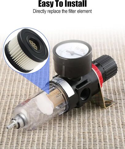 Air Compressor Filter Fit for Ingersoll-Rand 1WF72 4YW07 SS3 Compressor, Air Filter Element Replace 70243712, 2 Pcs in Saudi Arabia
