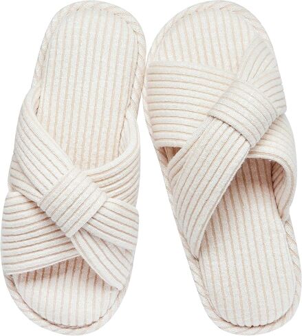 Jerzmy Crossbrand Slippers للنساء ، والذاكرة اللطيفة ، والذاكرة ، والمنزل ، والنعال ، والسيدات ، والسيدات ، والسيدات. in Saudi Arabia