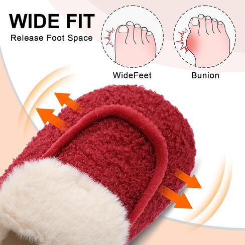 أحذية منزل باريون للنساء غامض مع فرو فو بطانة ناعمة للوزن الناعم للخلع الجوارب الجوارب النعال moccasin مع المطاط الوحيدة الداخلية/الخارجية in Kuwait