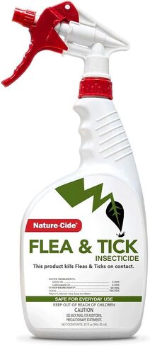 طبيعة-Cide البرغوث والقراد. رذاذ طبيعي بالكامل للقراد والبراغيث للمنزل والحيوانات الأليفة للحفاظ على منزلك آمنًا. يقتل على الاتصال. لا توجد رائحة قوية. 32 أونصة in Kuwait