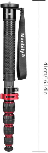 monopod الكاميرا ، 61 "التصوير الفوتوغرافي الألومنيوم monopod ، monopod monopod محمولة خفيفة الوزن مع مقبض التسلق ، للكاميرات المدمجة ، بلا مرآة ، dslr in Kuwait