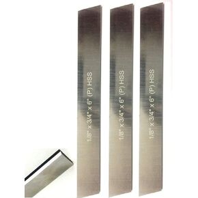 Buyohlc HSS Blades 1/8" x 3/4" (Wide) x 6" (Long) for Lathe Parting Cut Off & Tool Holders (Set of 2) in Kuwait