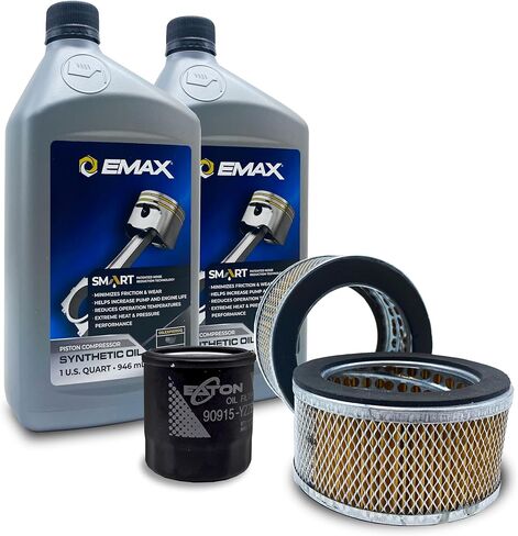 طقم صيانة Emax - طقم صيانة مرشح Air Silent Air 5 مع زيت ذكي ومرشحات مطلوبة - EFKIT008AWBS in Saudi Arabia