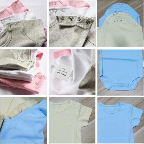 iDzn Babies Unisex Tater Tot Funny Rompers Newborn Bodysuits Infant Jumpsuits 0-24 Months Kids Cotton Graphic Outfits in Saudi Arabia