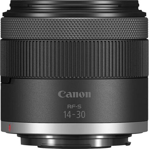 Canon RF-S 14–30mm Zoom Lens for APS-C (6916C002) | عدسة Vlogging العريضة فائقة مع استقرار مدمج وتركيز تلقائي للصوت | يتضمن مجموعة مرشح ، مجموعة تنظيف ، حارس حقيبة وكاب (متجدد) in Kuwait