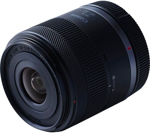 Canon RF-S 14–30mm Zoom Lens for APS-C (6916C002) | عدسة Vlogging العريضة فائقة مع استقرار مدمج وتركيز تلقائي للصوت | يتضمن مجموعة مرشح ، مجموعة تنظيف ، حارس حقيبة وكاب (متجدد) in Kuwait