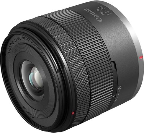 Canon RF-S 14–30mm Zoom Lens for APS-C (6916C002) | عدسة Vlogging العريضة فائقة مع استقرار مدمج وتركيز تلقائي للصوت | يتضمن مجموعة مرشح ، مجموعة تنظيف ، حارس حقيبة وكاب (متجدد) in Kuwait