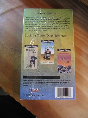 Charlie Chaplin's Night Out (Comedy Classics Vidtape, Inc. , 1999 VHS) in Saudi Arabia