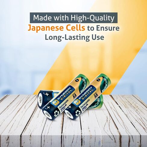 Synergy Digital Camcorder Batteries, Compatible with Sakar Hello Kitty Camcorder, (Ni-MH, 1.25V, 2800mAh), Combo-Pack Includes: 36 x AA Rechargeable Batteries in Saudi Arabia