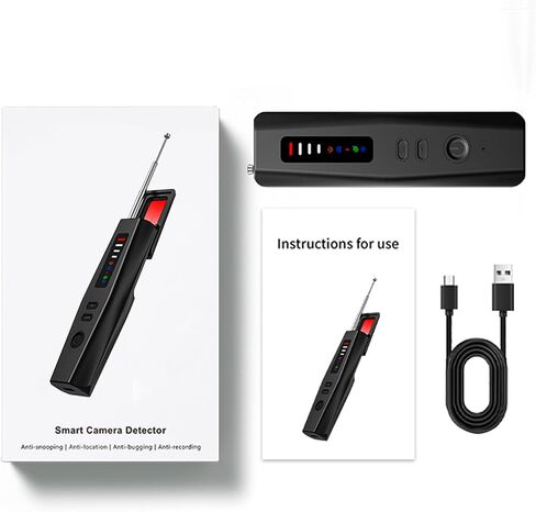 Hidden Camera Detector - 2025 Portable Camera Detector, Hidden Device GPS Detector, Bug Detector, Magnetic Field Camera Detector Privacy Protection Tool for Home, Office, Hotel and Travel Security-T09 in Saudi Arabia