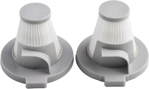 المرشحات البديلة لـ Ionvac Zipvac 8842 8200 3-in-1 مكنسة كهربائية خفيفة الوزن ، مرشحات قابلة للغسل لـ G160 G165 Corded Planer (رمادي 2pcs) in Kuwait