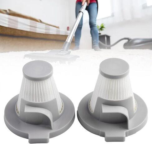 المرشحات البديلة لـ Ionvac Zipvac 8842 8200 3-in-1 مكنسة كهربائية خفيفة الوزن ، مرشحات قابلة للغسل لـ G160 G165 Corded Planer (رمادي 2pcs) in Kuwait