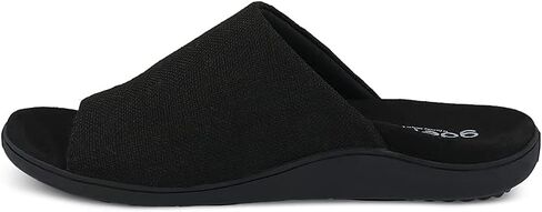 Gravity Defyer Women's GDEFY Etztal Linen Sandal - VersoShock Proven Performance Orthotic Slides in Saudi Arabia
