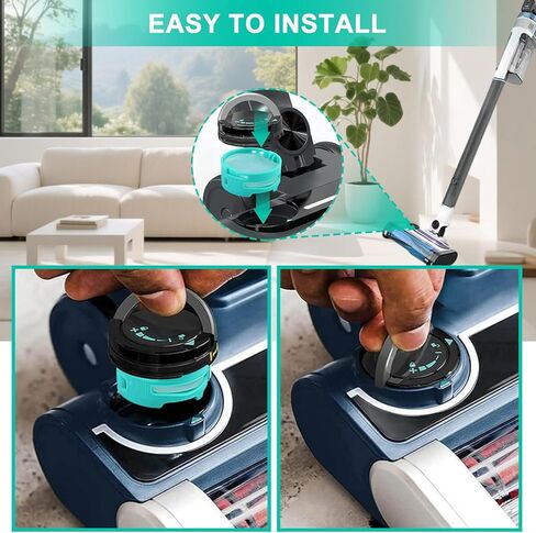 4 حزمة الرائحة خراوة خراوة متوافقة مع مكنسة سمك القرش ZU102 LA702 UZ565H HZ3002 IZ862H ، قطع غيار مرشح الفراغ in Kuwait