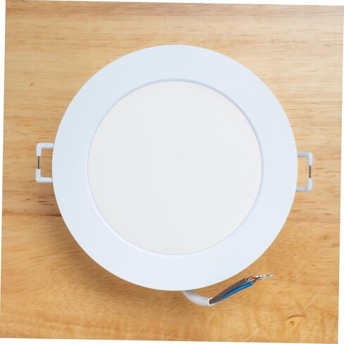 6 أجهزة كمبيوتر LED LED سقف ضوء الناشر يغطى عاكس الضوء 5 بوصات قابلة للتعديل إكسسوارات النصاف الصوتية المتجمد قلادة الناشر للديكور المنزلي سهلة التثبيت in Kuwait