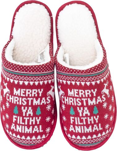 Costume Agent Merry Christmas Ya Animal Xmas Movie Slippers in Saudi Arabia