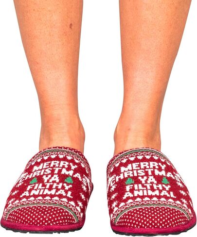 Costume Agent Merry Christmas Ya Animal Xmas Movie Slippers in Saudi Arabia