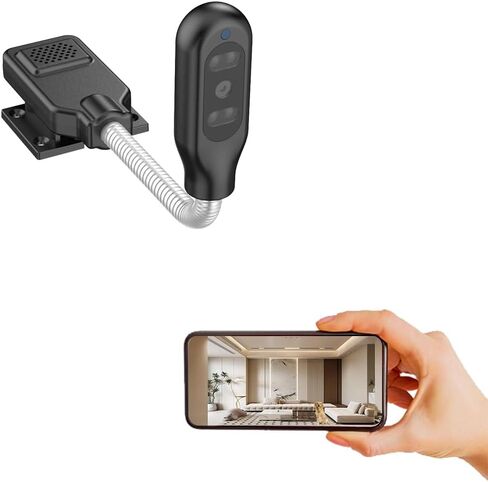 W8 Compact Wireless Smart Camera ، 4K Full HD Video ، AI Detection Motion ، IR Night Vision ، USB Powered ، Pet & Baby Monitor ، Camera Security Home ، تشغيل عن بُعد عبر التطبيق in Saudi Arabia