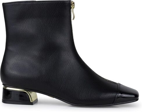 Ninety Union ELITE Low Metallic Heel Zipper Bootie in Saudi Arabia