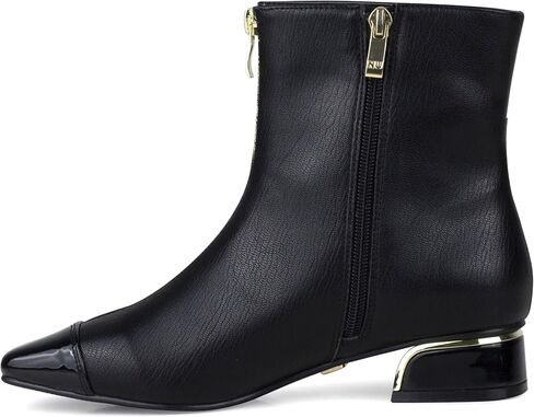 Ninety Union ELITE Low Metallic Heel Zipper Bootie in Saudi Arabia