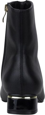Ninety Union ELITE Low Metallic Heel Zipper Bootie in Saudi Arabia