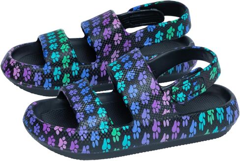 PAW طباعة وسادة Slingback Slingals قابلة للتعديل الفيلكرو إيفا SOL in Kuwait