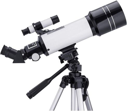Telescope for Adults Kids Beginners 70mm Aperture 400mm Astronomical Refractor Telescope with Smartphone Adapter and Tripod and Backpack Telescope for Astronomy and Observe Moon and Planet in Kuwait