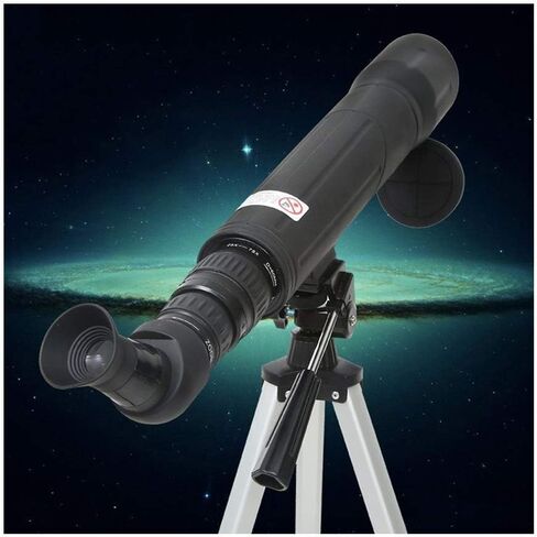 تلسكوب للأطفال المبتدئين تلسكوب الفلك الفلكي للبالغين الذين يعانون من العدسة وتلسكوب ثلاثي القوائم قابل للتعديل لنطاق سفر علم الفلك لمراقبة القمر والكوكب in Kuwait