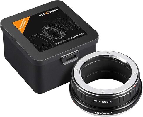 New K&F Concept adapter for Olympus OM Mount lens to Canon EOS RF camera in Saudi Arabia