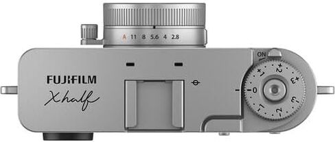 FUJIFILM X Half Premium Compact Digital Camera (Silver) Bundle with Carrying Case + 64GB Memory Card + Lens Cap Keeper + Memory Card Wallet + Hand Strap + More in Saudi Arabia