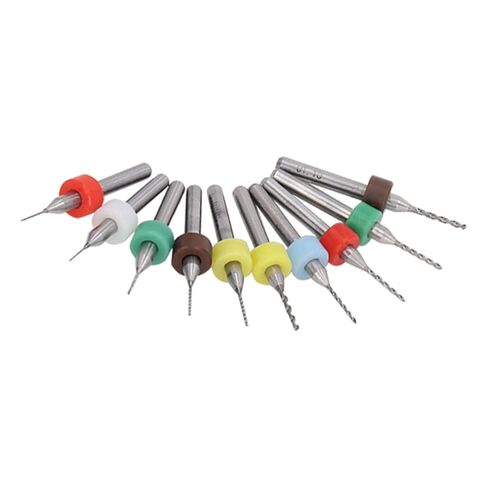 Tungsten Steel Twist Drill Bit Set Strong Abrasion (0.1-1.0mm) in Kuwait