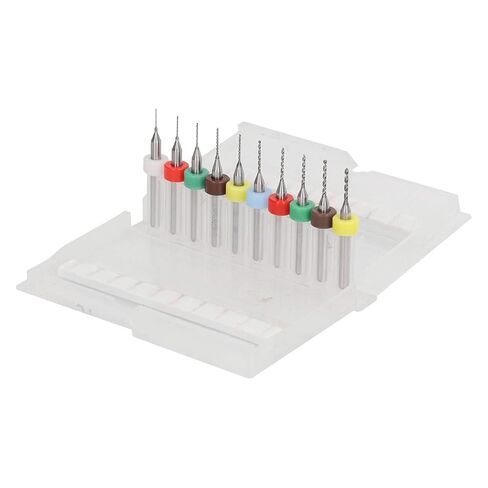 Tungsten Steel Twist Drill Bit Set Strong Abrasion (0.1-1.0mm) in Kuwait