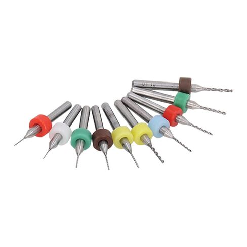 Tungsten Steel Twist Drill Bit Set Strong Abrasion (0.1-1.0mm) in Kuwait
