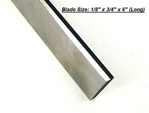 Buyohlc HSS Blades 1/8" x 3/4" (Wide) x 6" (Long) for Lathe Parting Cut Off & Tool Holders (Set of 2) in Kuwait