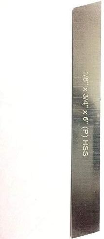 Buyohlc HSS Blades 1/8" x 3/4" (Wide) x 6" (Long) for Lathe Parting Cut Off & Tool Holders (Set of 2) in Kuwait