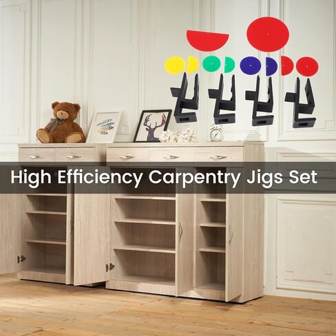 Woodworking Carpentry Jigs Set, Carpentry Scribing Fillers Jigs Set, Multifunctional Make Scribing Fillers Toe Kicking and Ceiling Scrib for Carpenters, Joinery, Furniture in Saudi Arabia