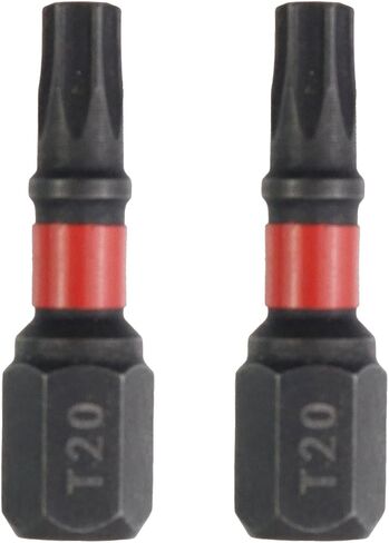 Antrader 10Pcs T25 Torx/Star Driver Bit Set, 25mm Long, 1/4 Inch Hex Shank, S3 Steel, Compatible with Electric & Manual Screwdrivers, Drills in Saudi Arabia