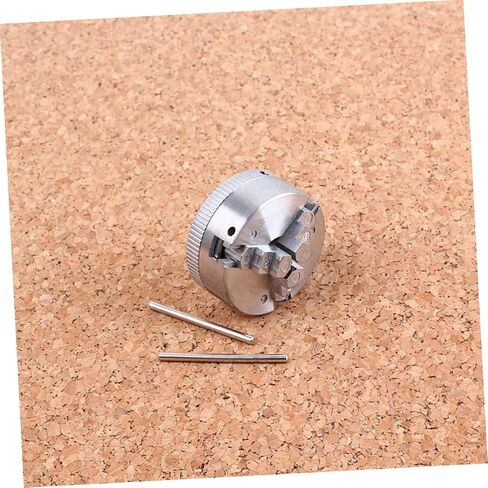 POPETPOP Self Centering Jaw Metal Clamp Chuck for Cnc Lathe Machines Durable and Wear Resistant Design Jaws for Irregular Workpieces Compact for Easy Use in Saudi Arabia