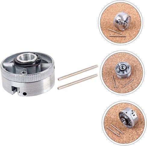 POPETPOP Self Centering Jaw Metal Clamp Chuck for Cnc Lathe Machines Durable and Wear Resistant Design Jaws for Irregular Workpieces Compact for Easy Use in Saudi Arabia